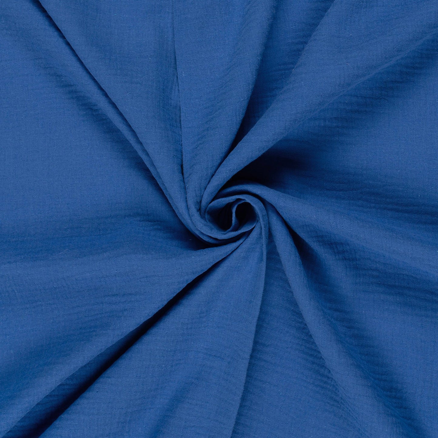 Musselin Royalblau