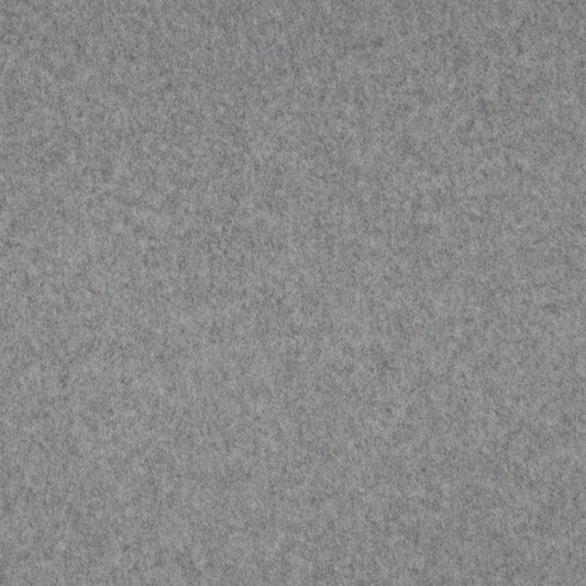 Baumwollfleece (Bio) "Hellgrau"