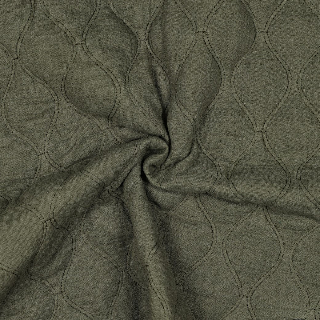 Stepp-Musselin "Khaki"