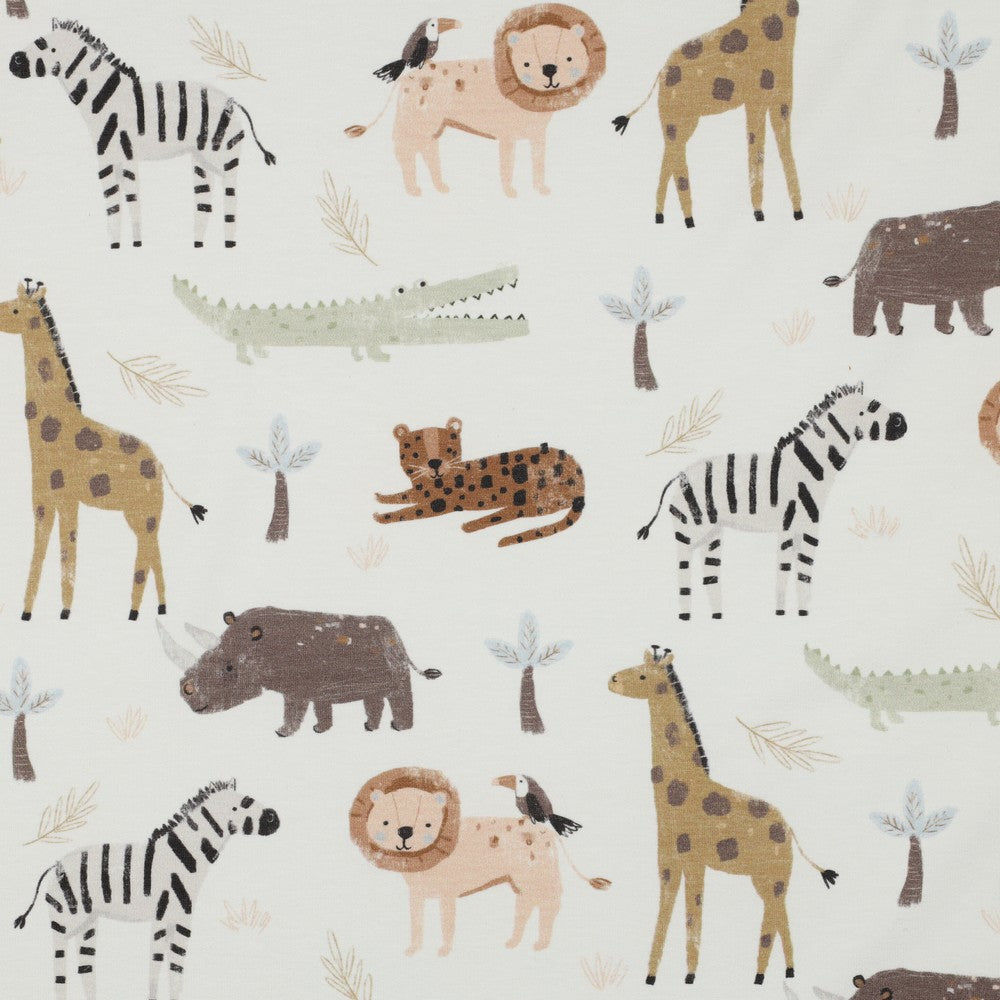 Baumwolljersey "Safarifriends"