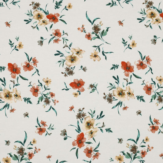 Sweat "Blumenwiese Beige"