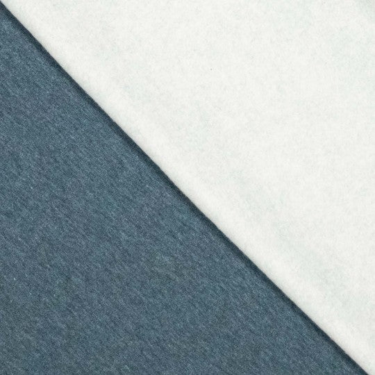 Heavy Sweat Jeansblau mel.