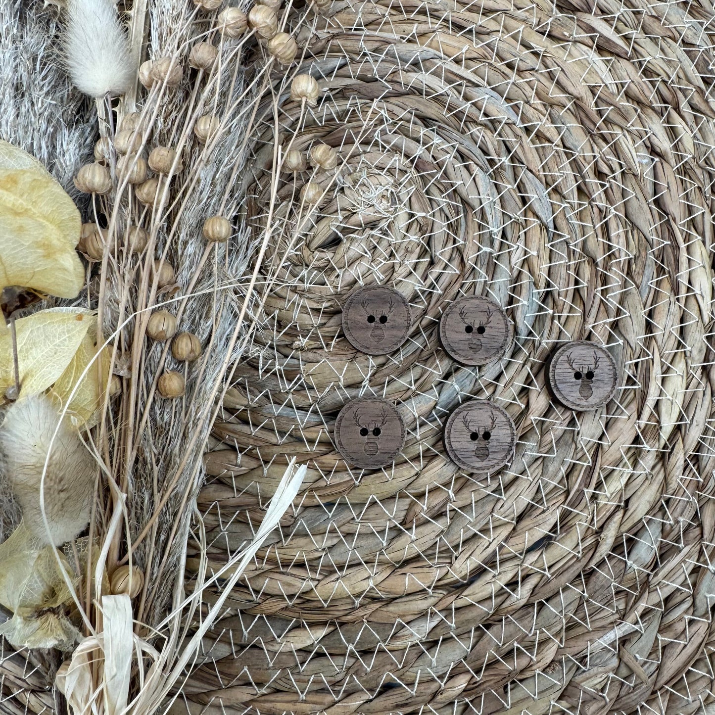 coconut buttons 10mm
