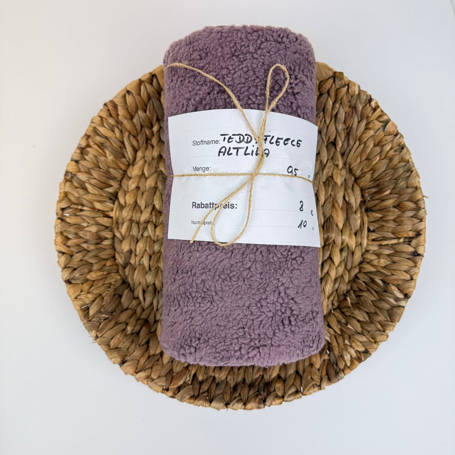 0,5m Teddyfleece Altlila | Rest