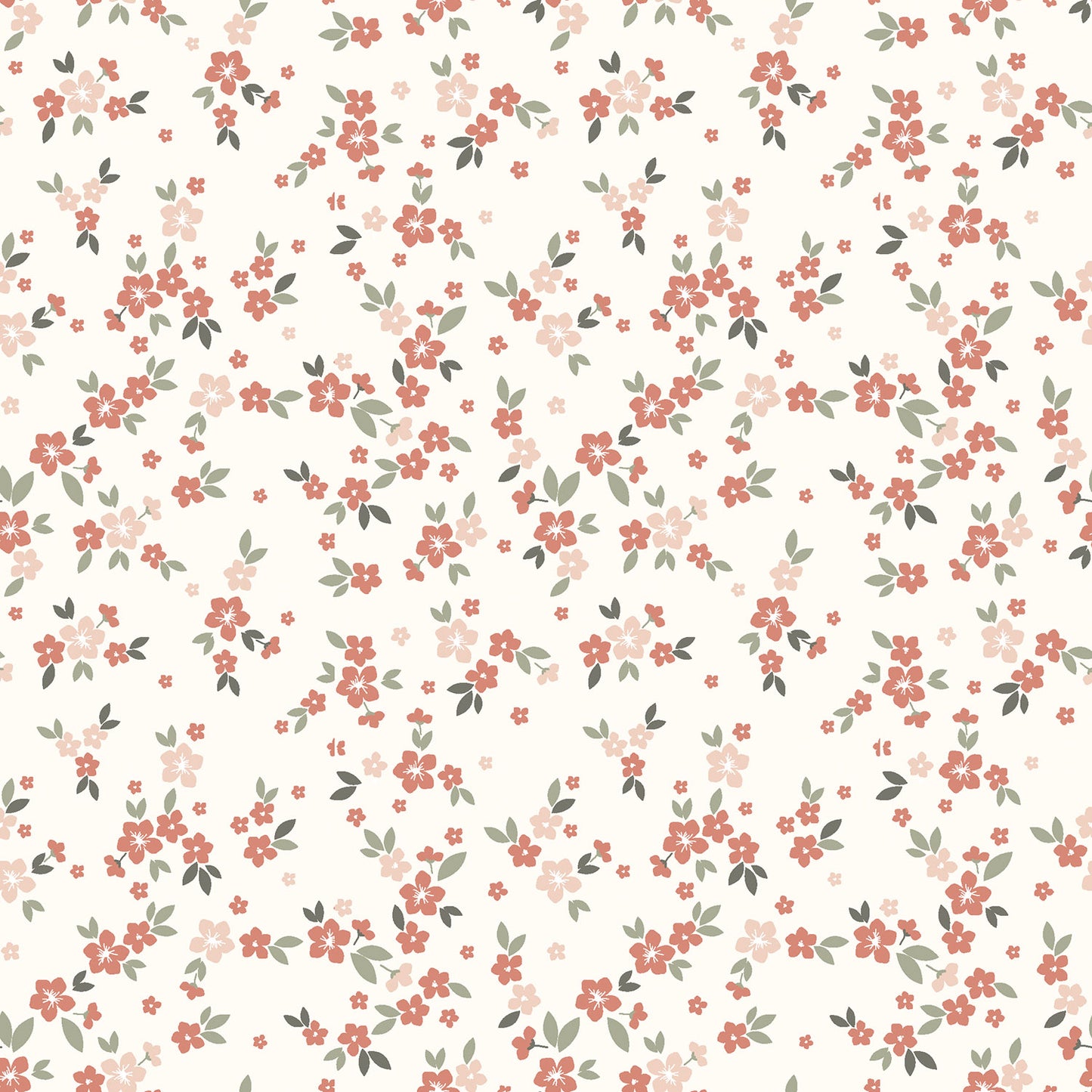 Baumwolljersey "Blumenwiese Apricot"