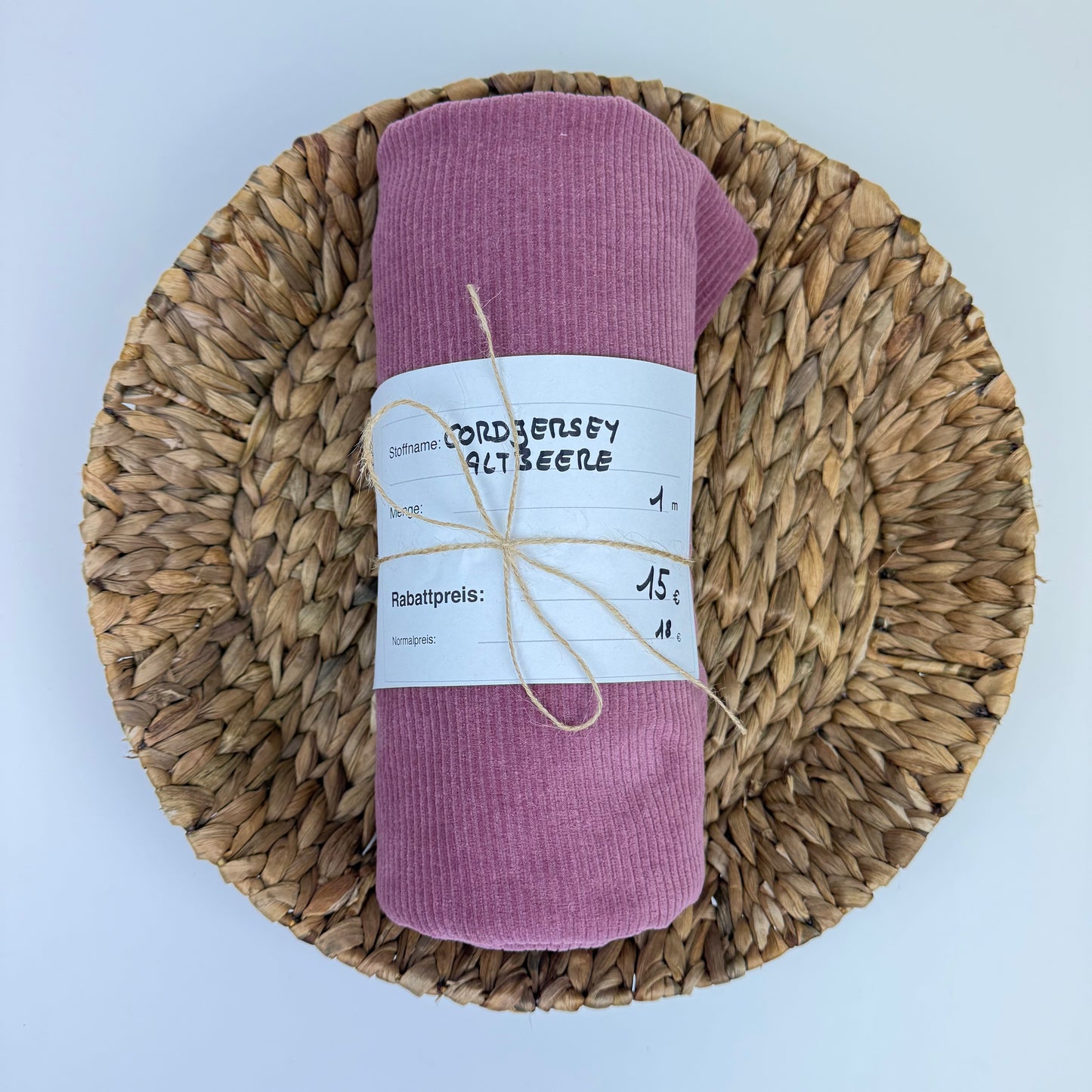 1m Cord-Jersey Altbeere | Rest