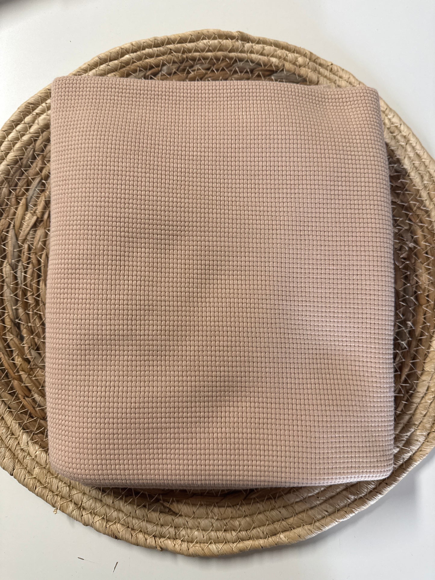 Rest Waffelstrick Beige
