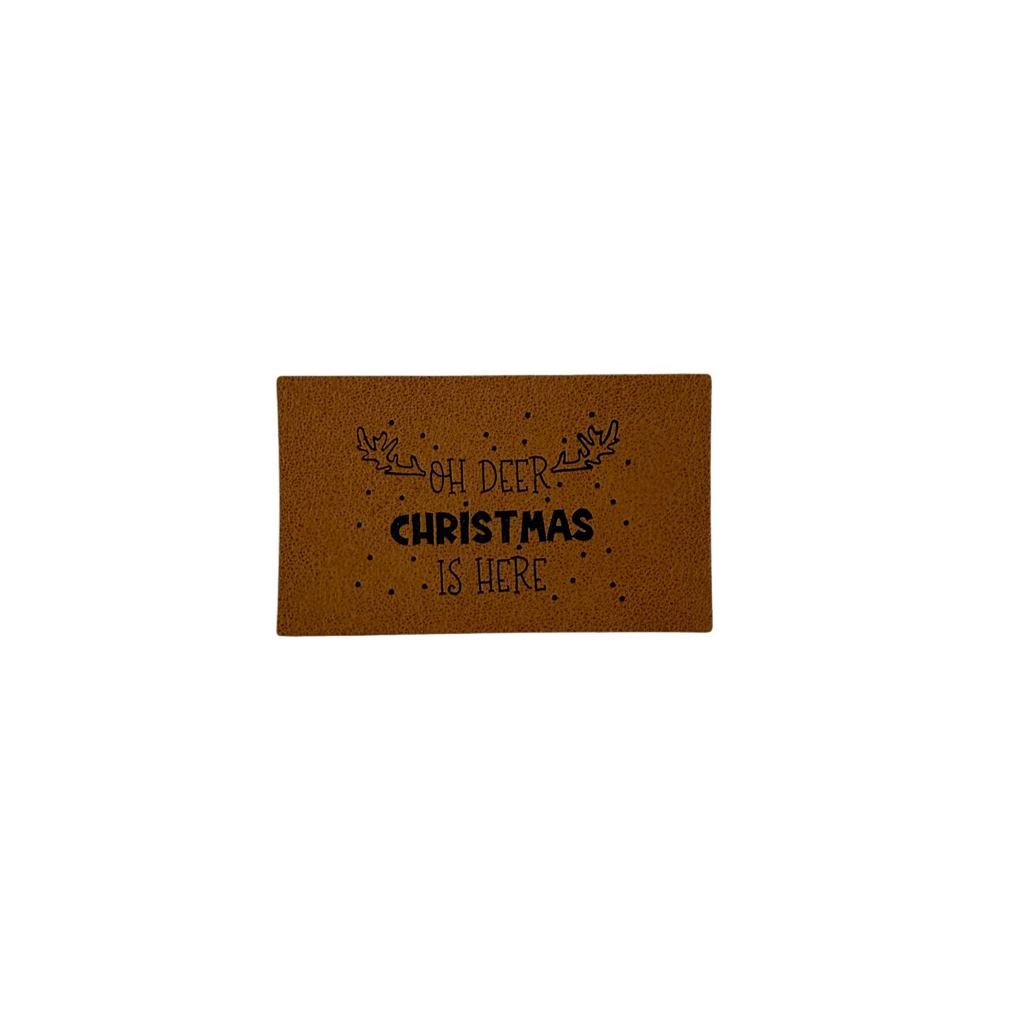 artificial leather label "Schildkröte"