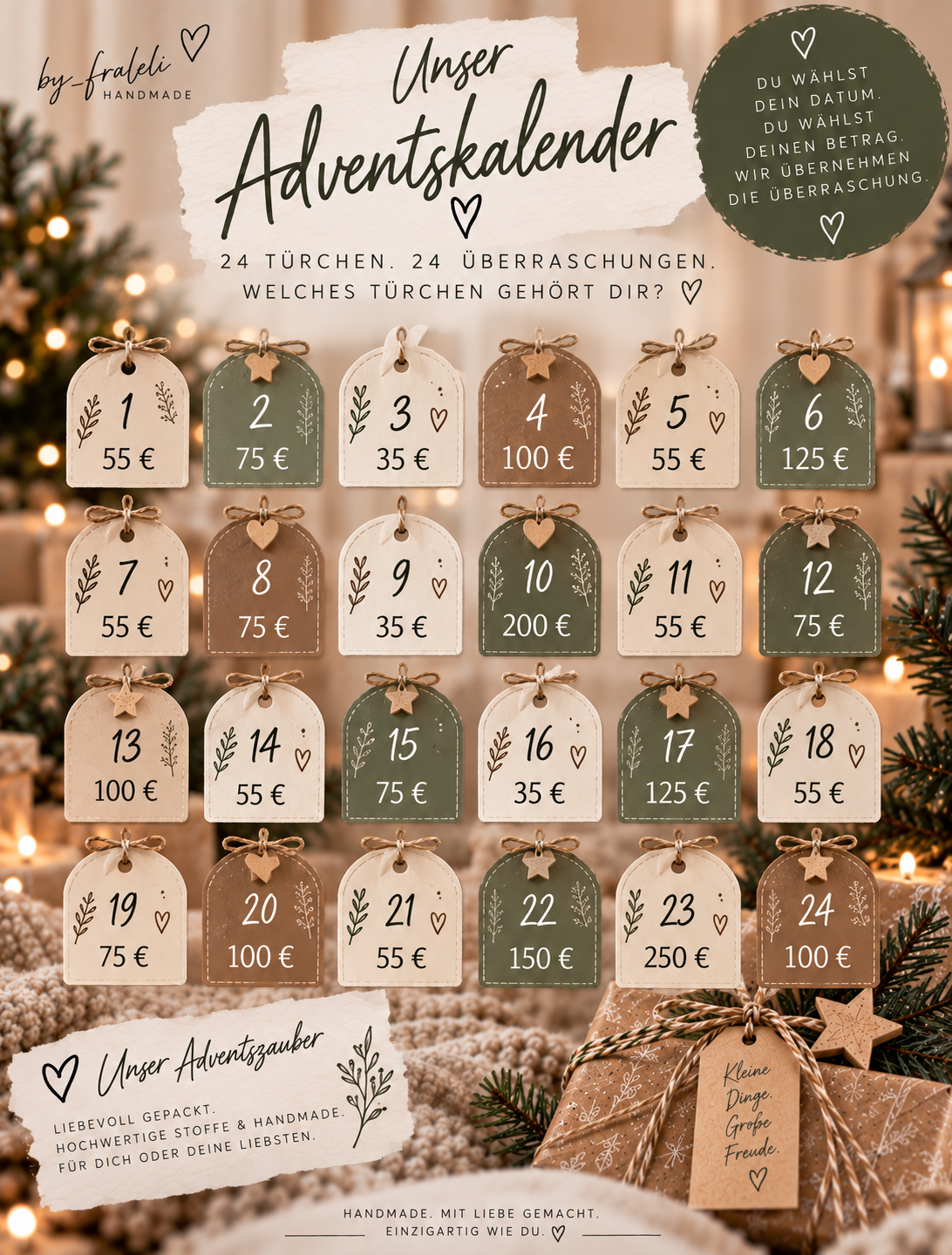 Handmade-Advent – dein persönliches Adventstürchen | by_fraleli