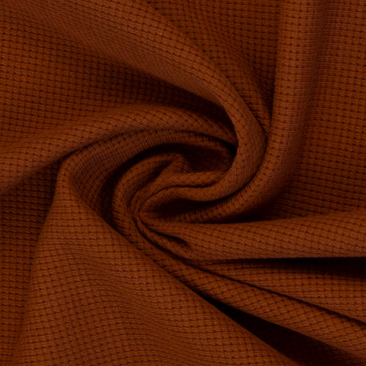 Waffelstrick "Kupfer" (Swafing Clarissa)