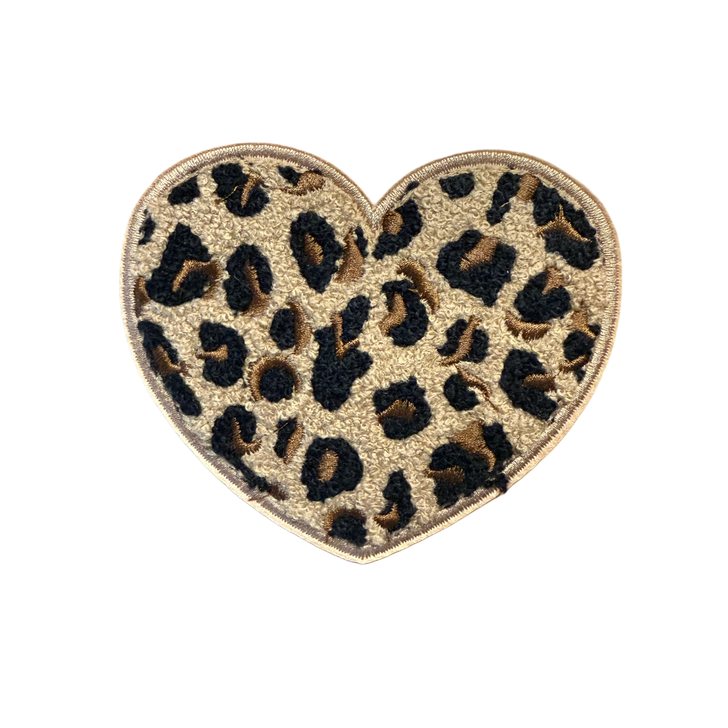 Chenille Patch "Leo Herz" (Groß)