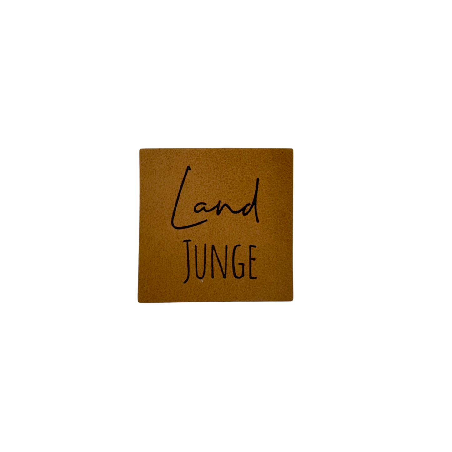 Kunstlederlabel "LandJunge"