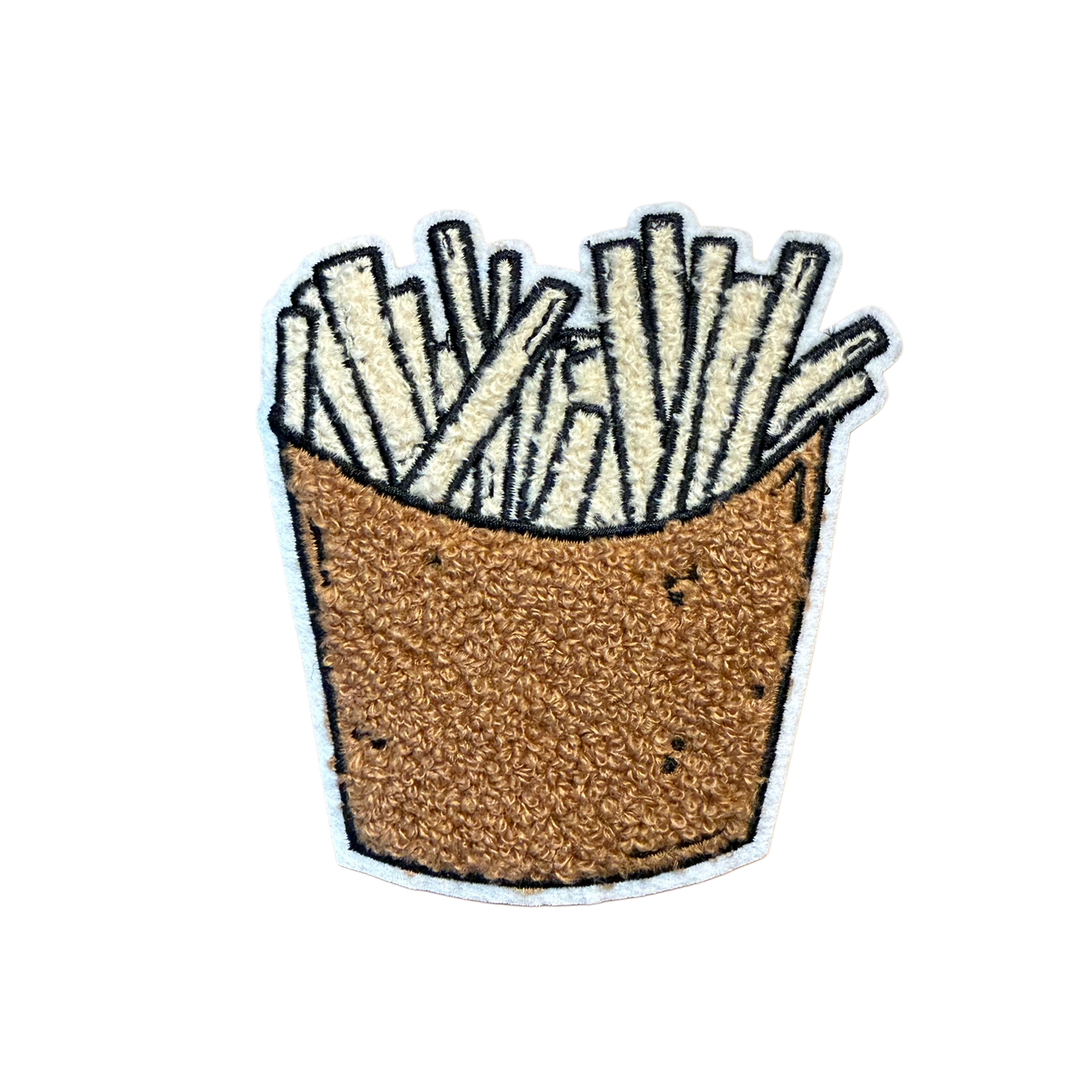 Chenille Patch "Pommes" (Groß)