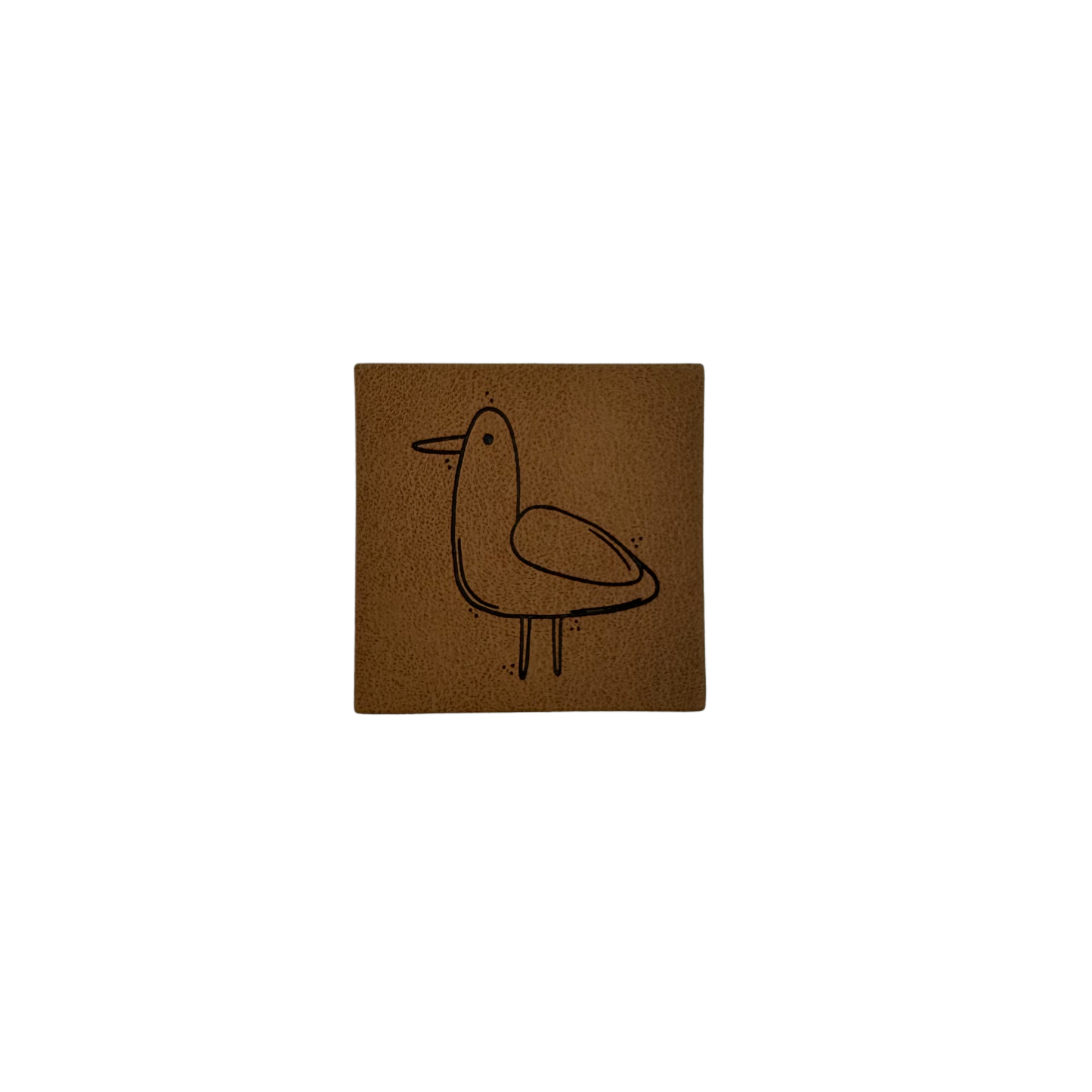 artificial leather label "Schildkröte"