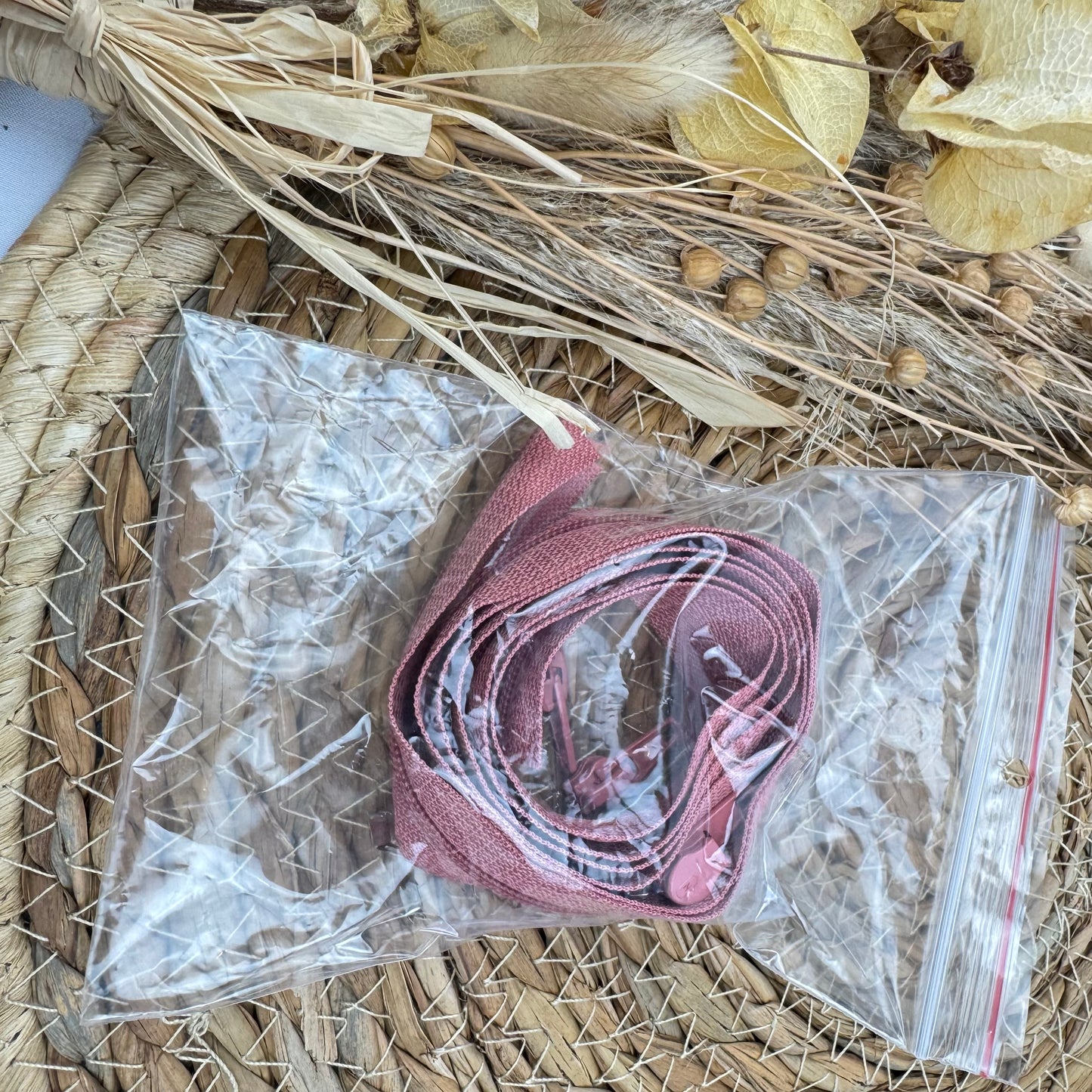 Reißverschluss "Altrosa" (nichtteilbar, Spiralschiene)