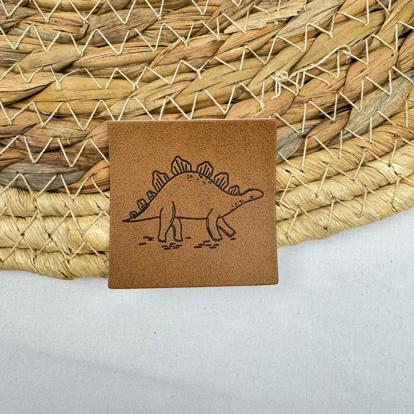 artificial leather label "Schildkröte"
