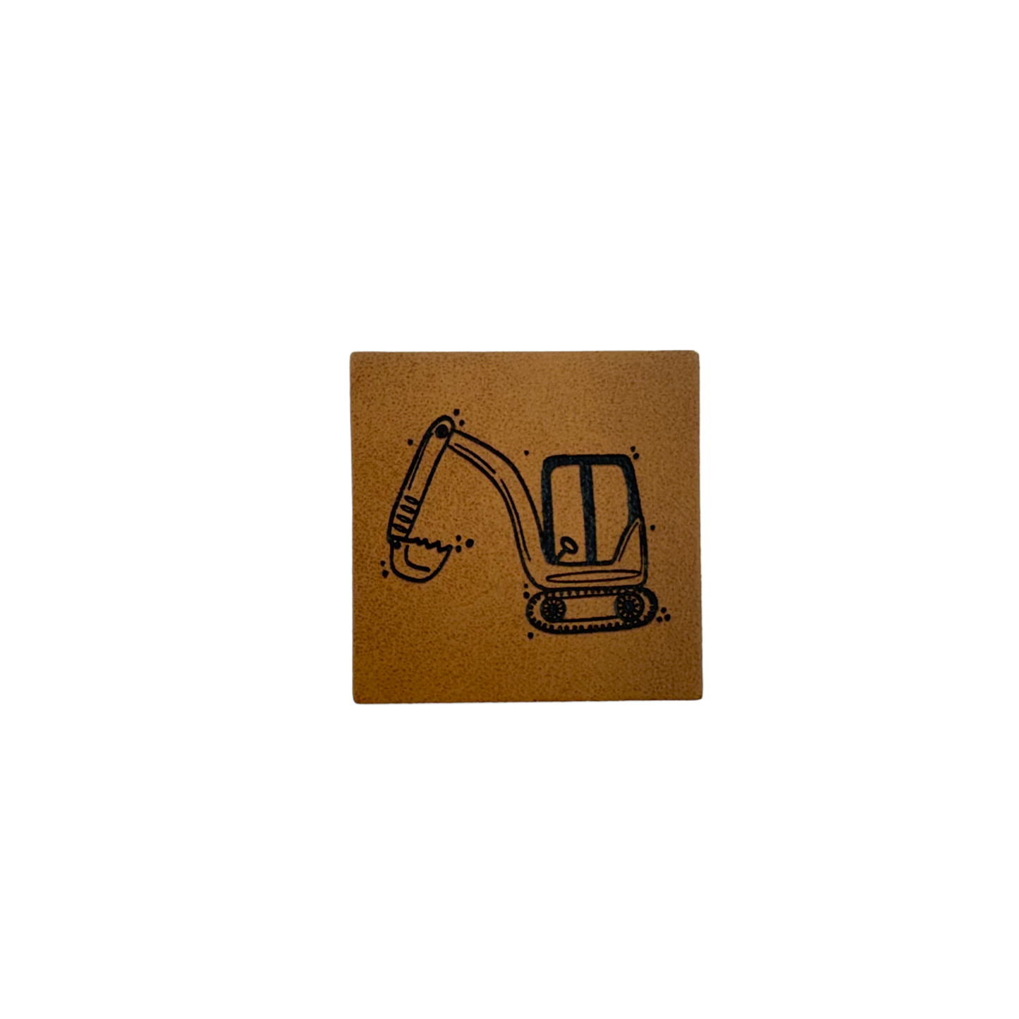artificial leather label "Schildkröte"
