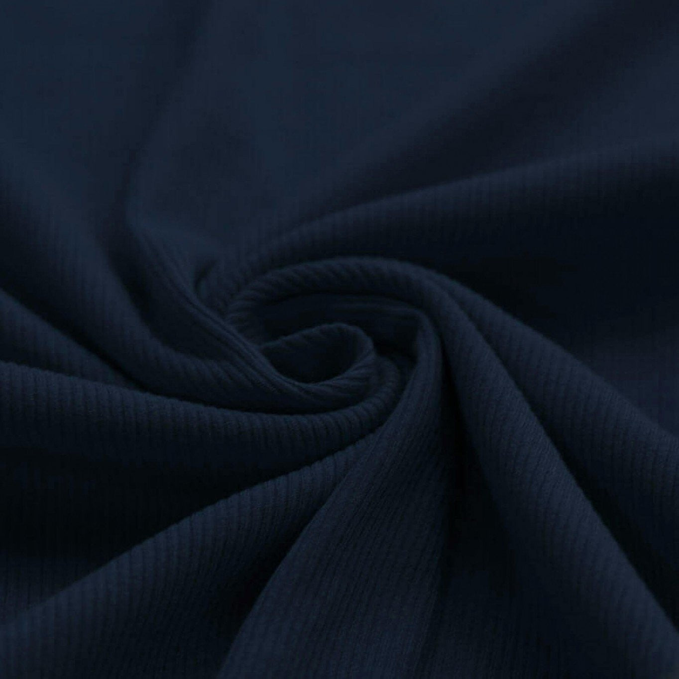 Ribjersey Dunkelblau