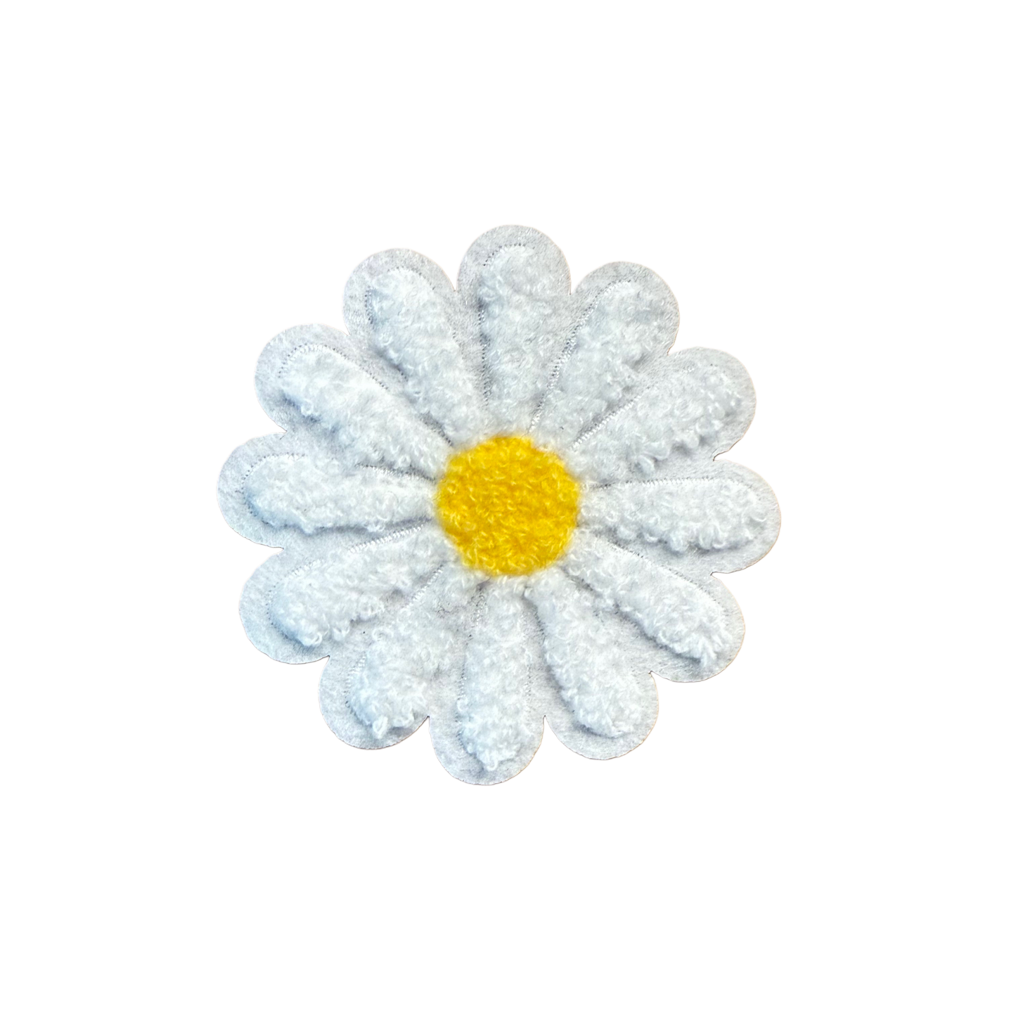 Chenille Patch "Gänseblümchen" (Klein)