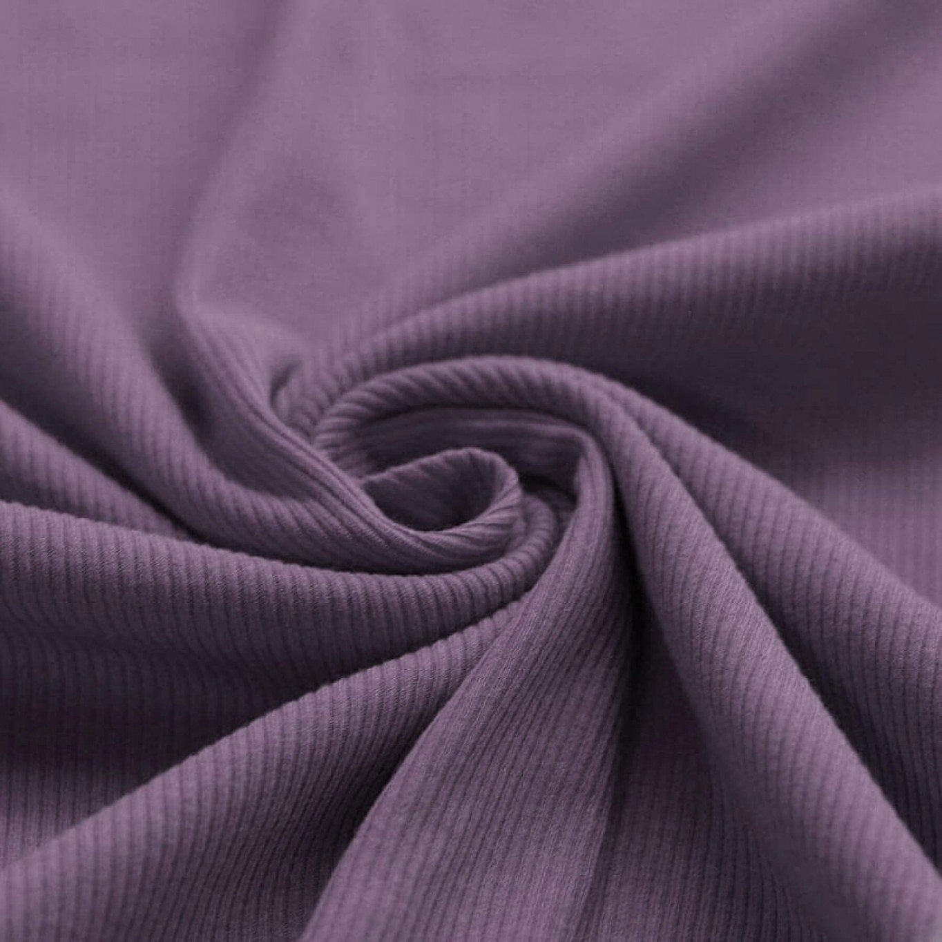 Ribjersey Dusty Lila
