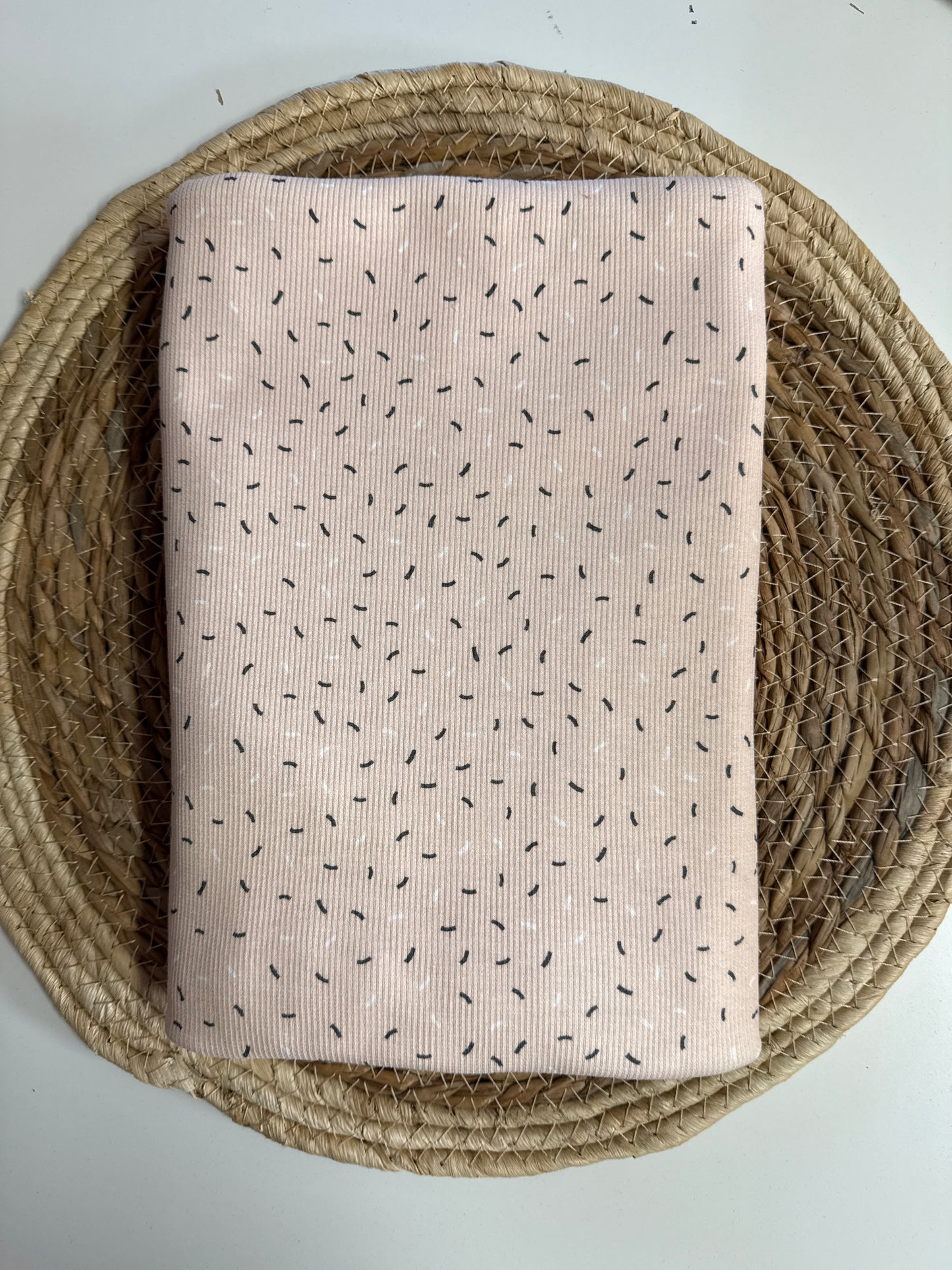 Rest Ribjersey Streusel Nude