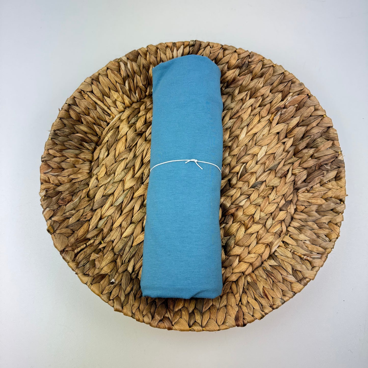 0,5m Biojersey Jeansblau (Rest)