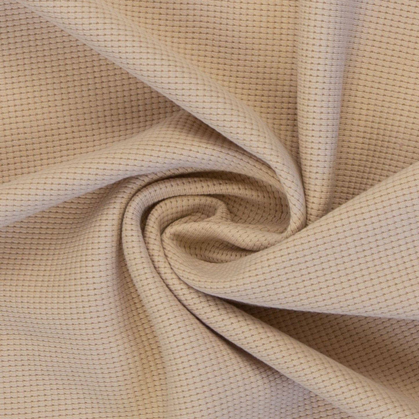 Waffelstrick "Beige"