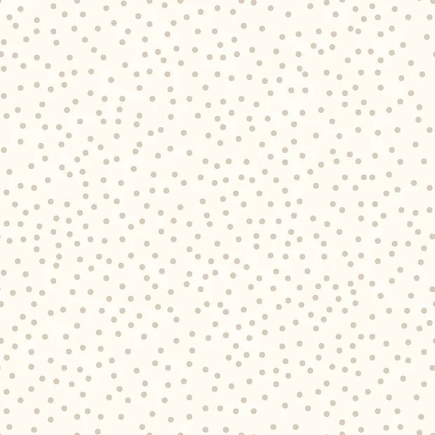 Baumwolle Popeline "Dottis Weiß"