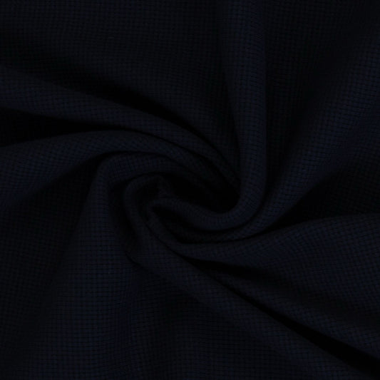 Waffelstrick "Dunkelblau" (Swafing Clarissa)