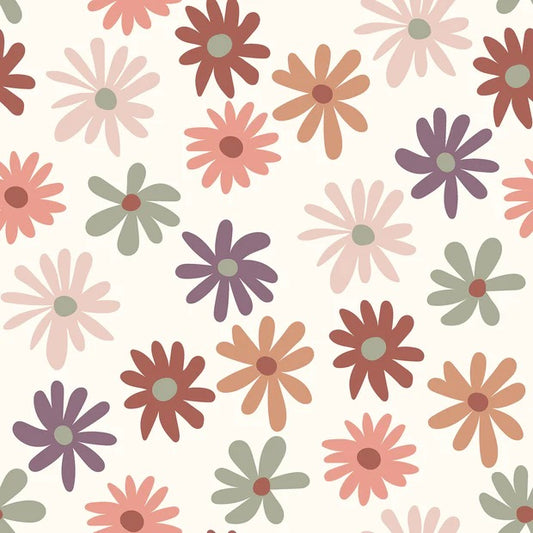 French Terry "Blumen"