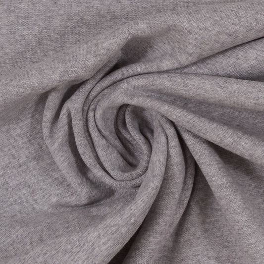 Bündchen "Hellgrau meliert" (Swafing Heike mel.)