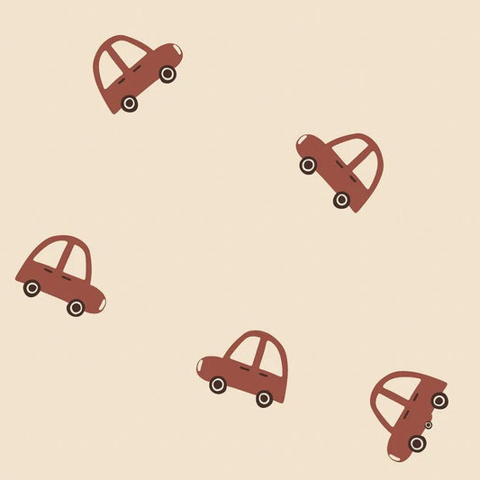 French Terry "Auto Kupferrot"