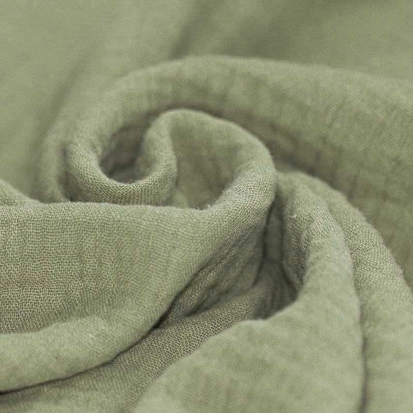 Musselin "Oliv"