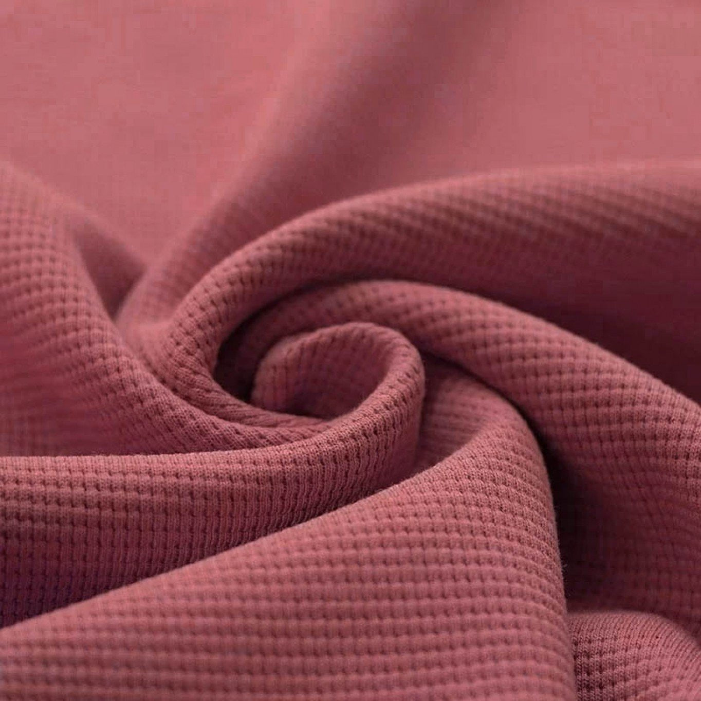 waffle knit "raspberry"