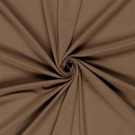 Baumwolljersey "Taupe" (Bio)