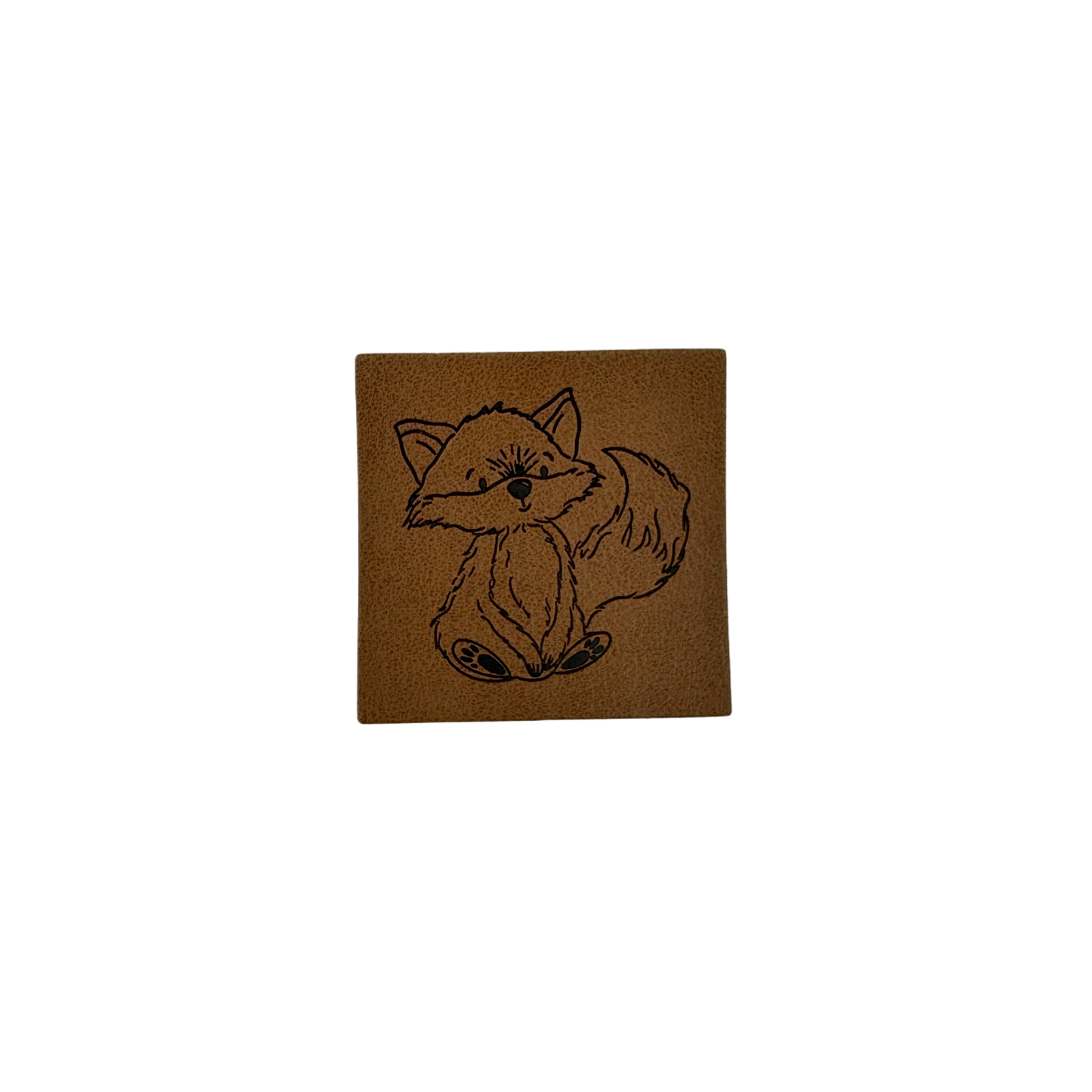 Kunstlederlabel "Fuchs"