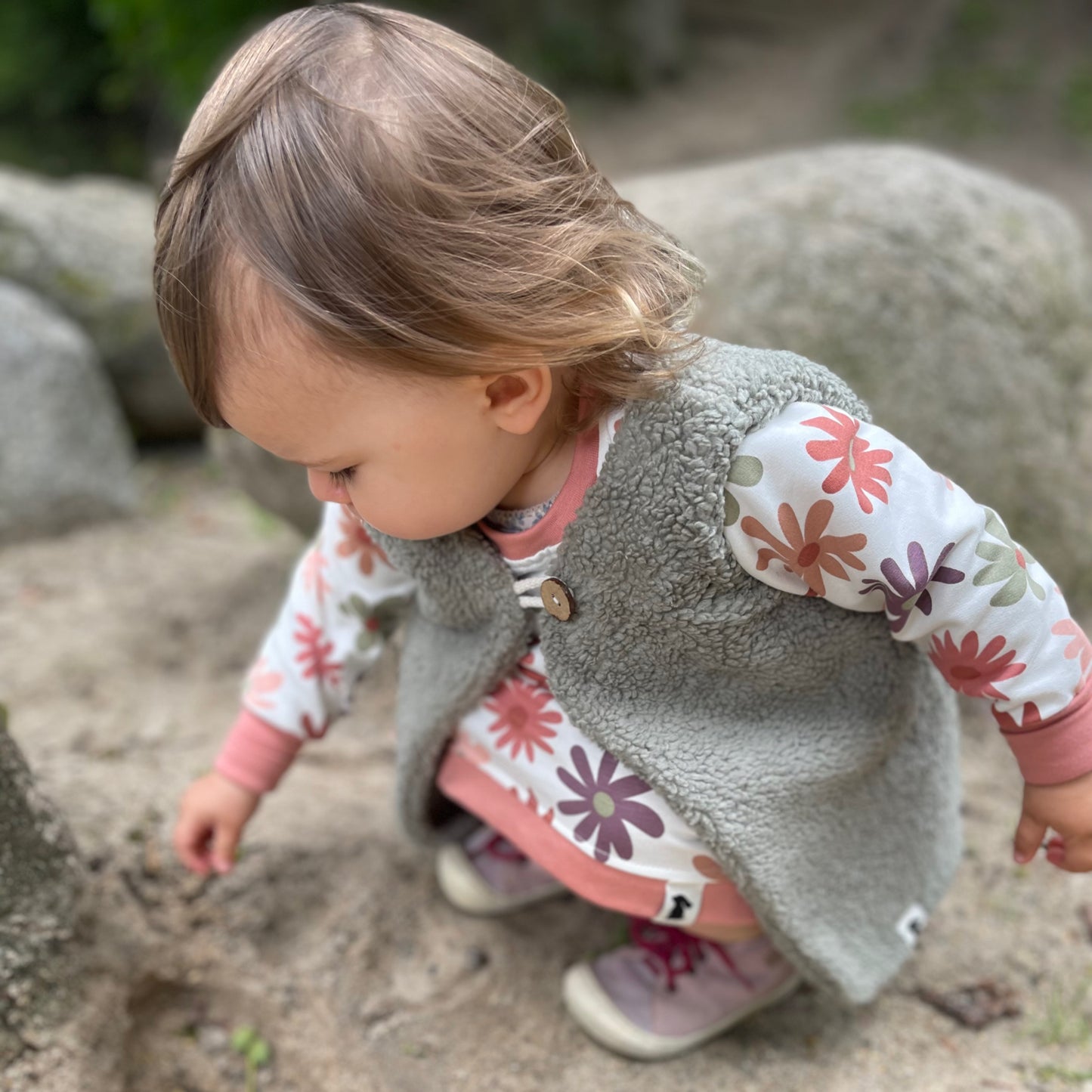 teddy vest