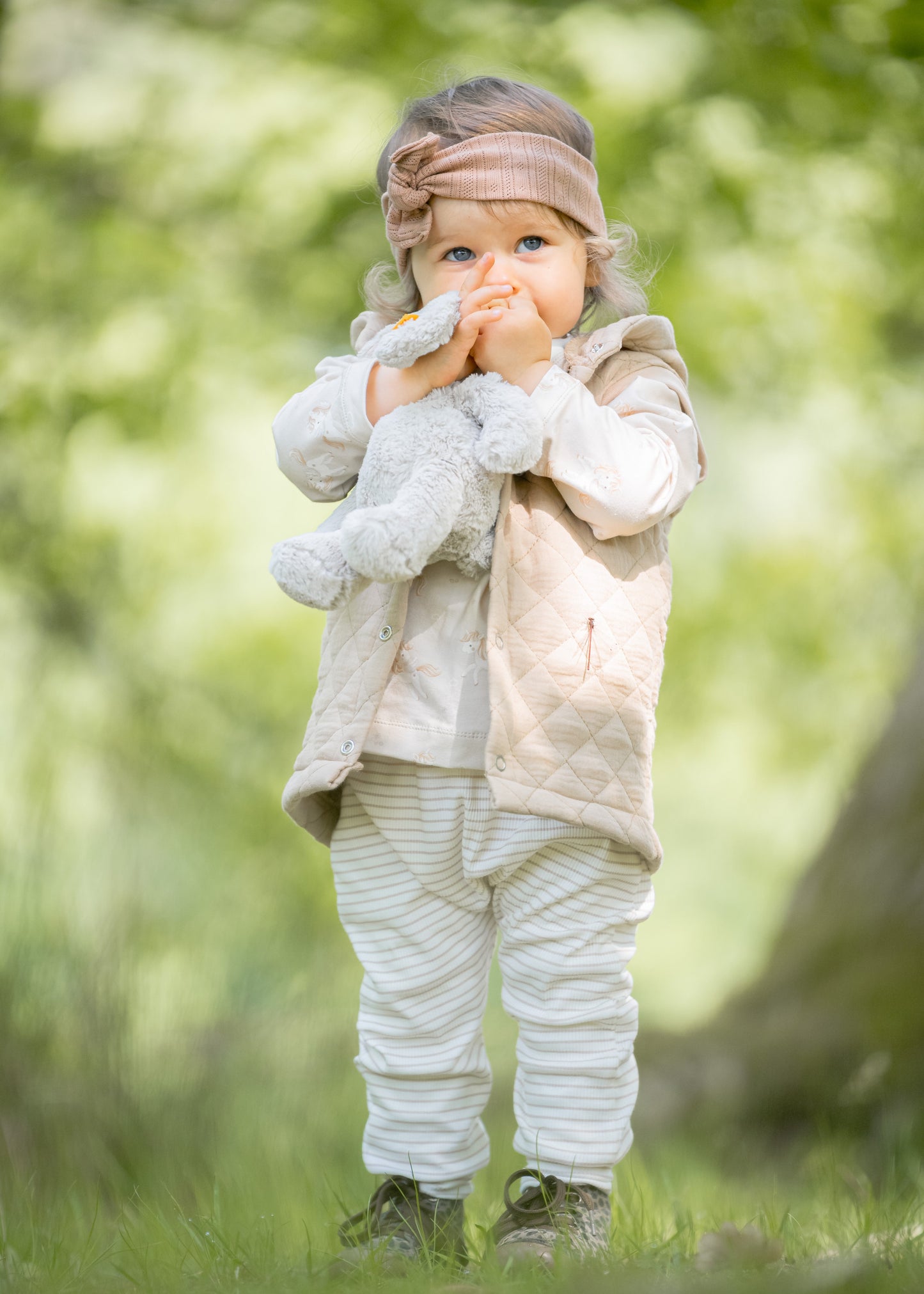 Weste - Steppmusselin Mix&Match