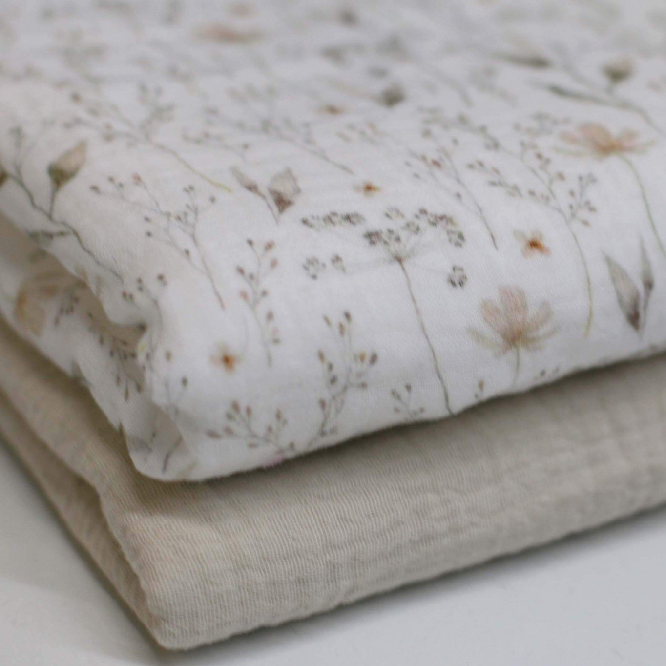 muslin "Nature Flower"