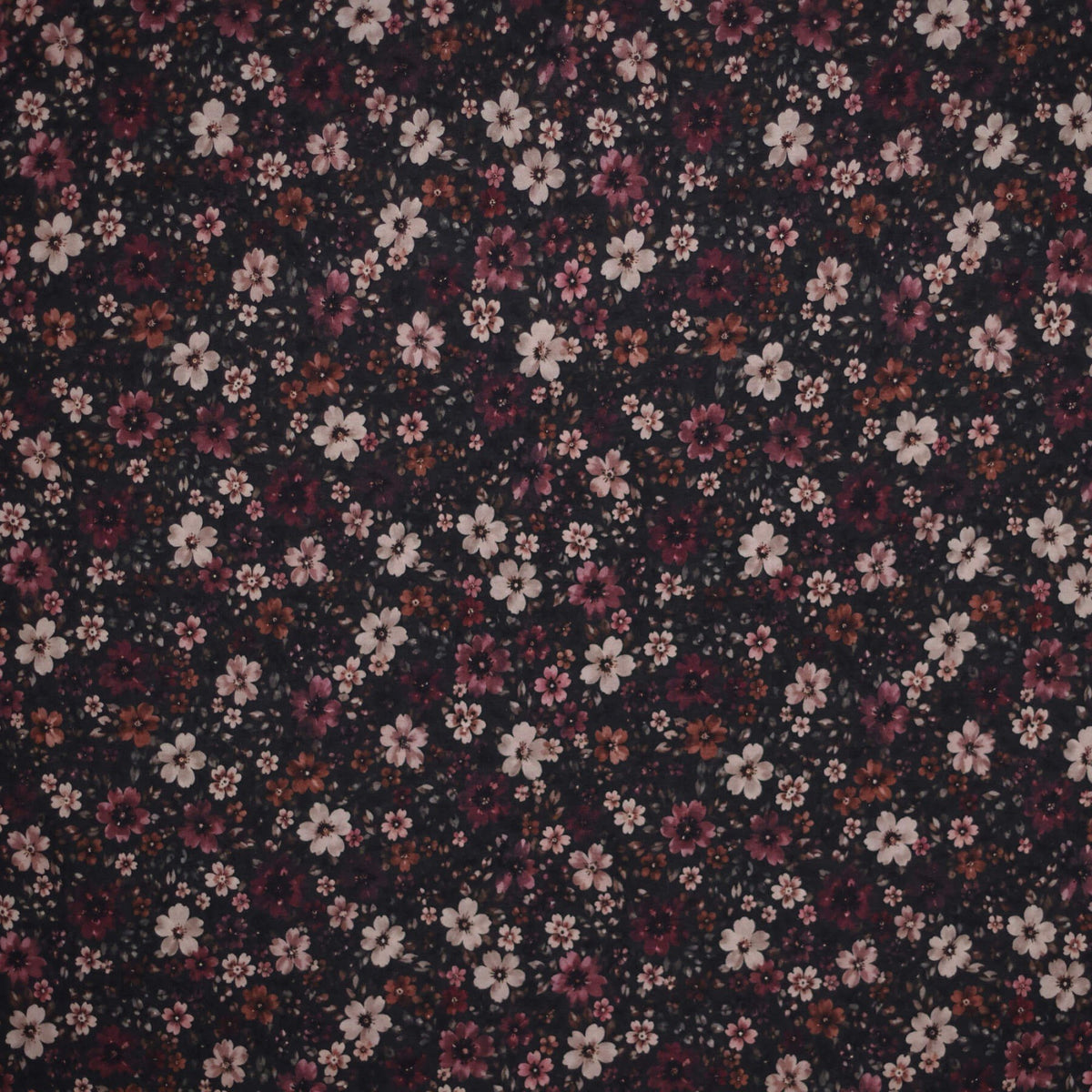 Cotton Jersey "Flower Magenta" LIMITED EDITION