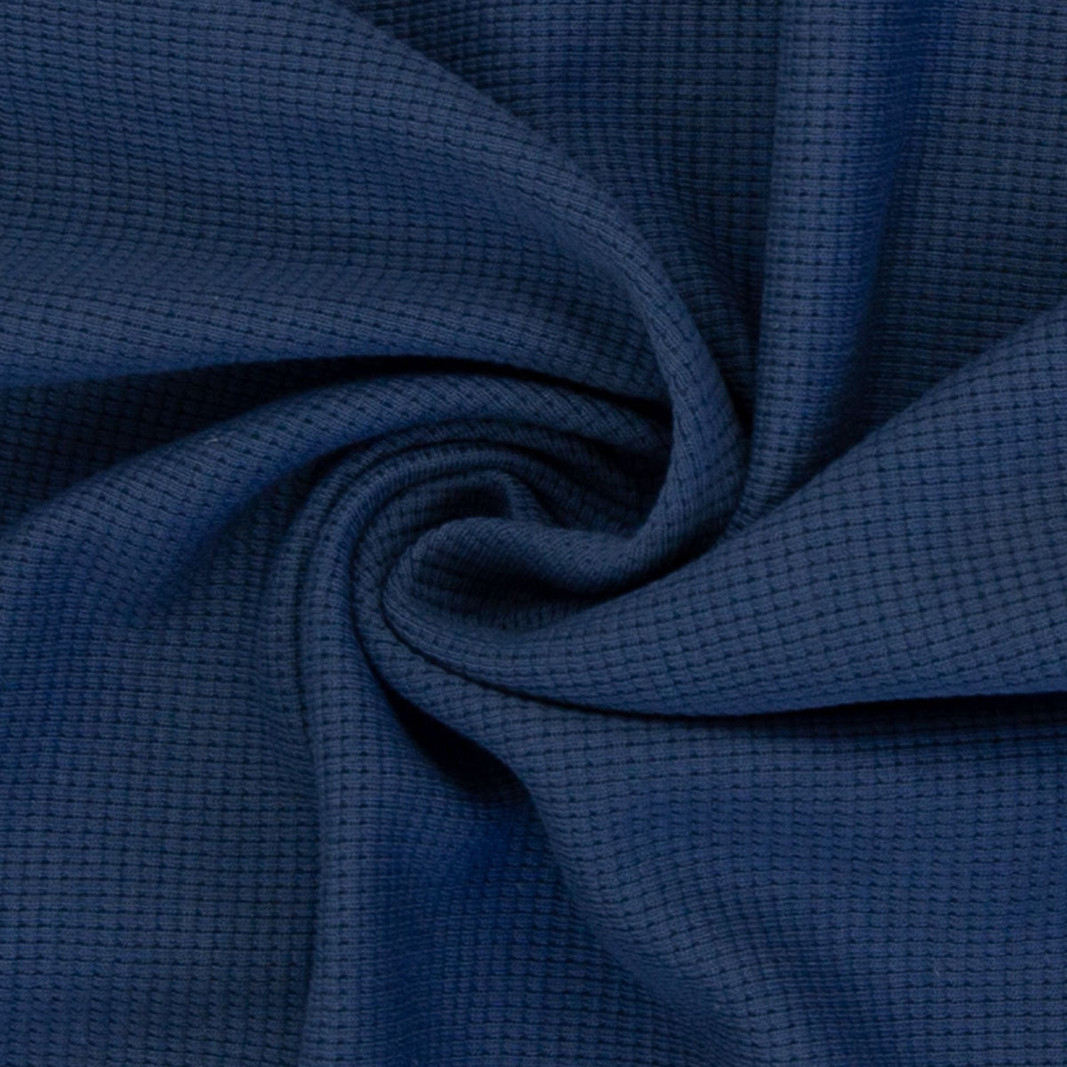 Waffelstrick Jeansblau | Swafing Clarissa