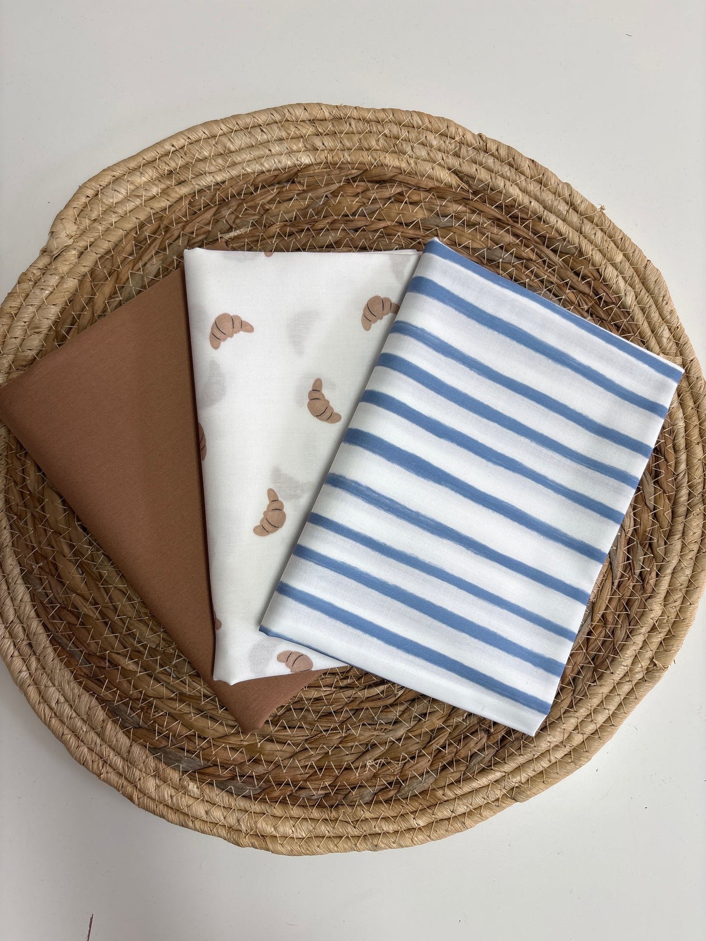 Set Baumwolle Croissants