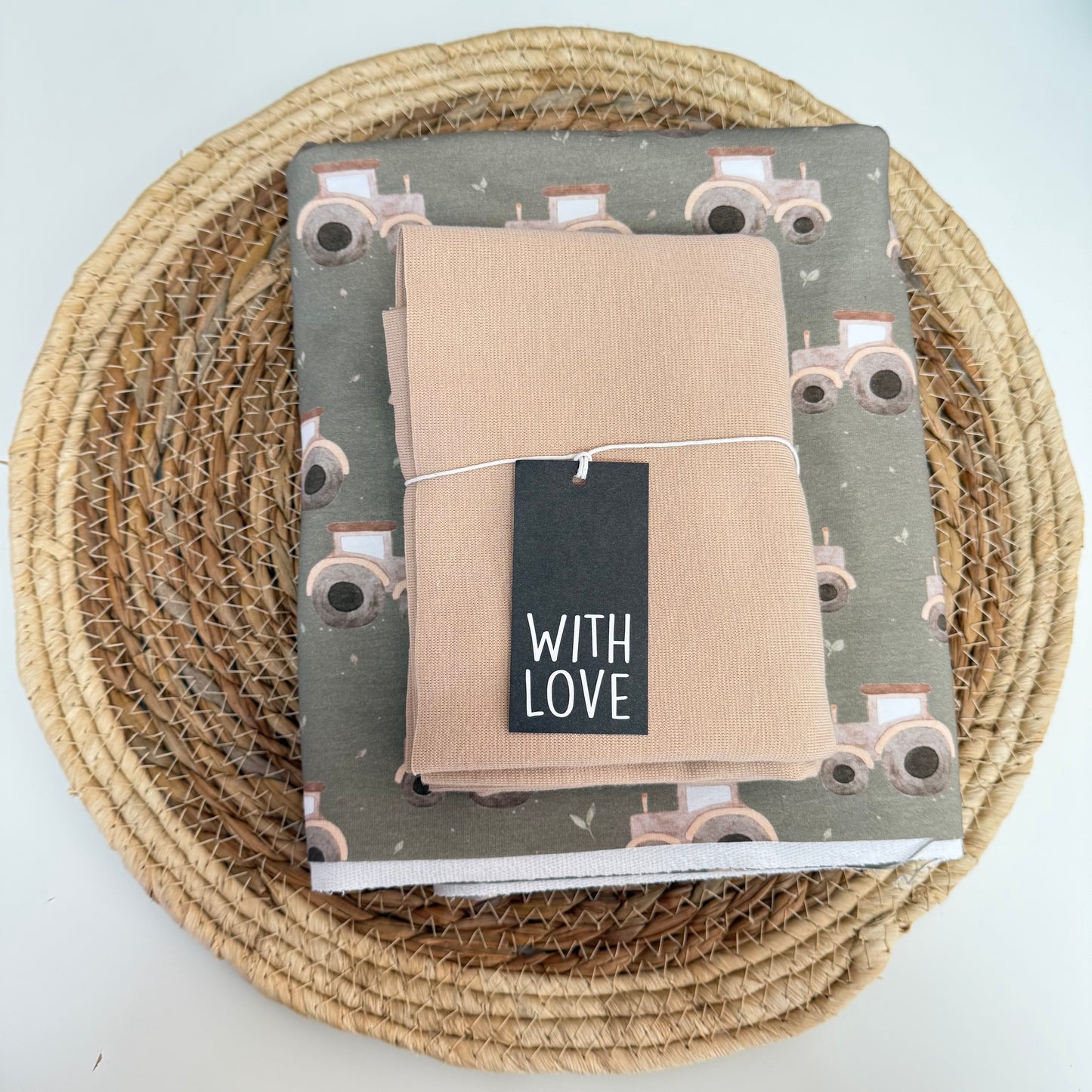 Starter-Paket "French Terry Traktor Khaki"