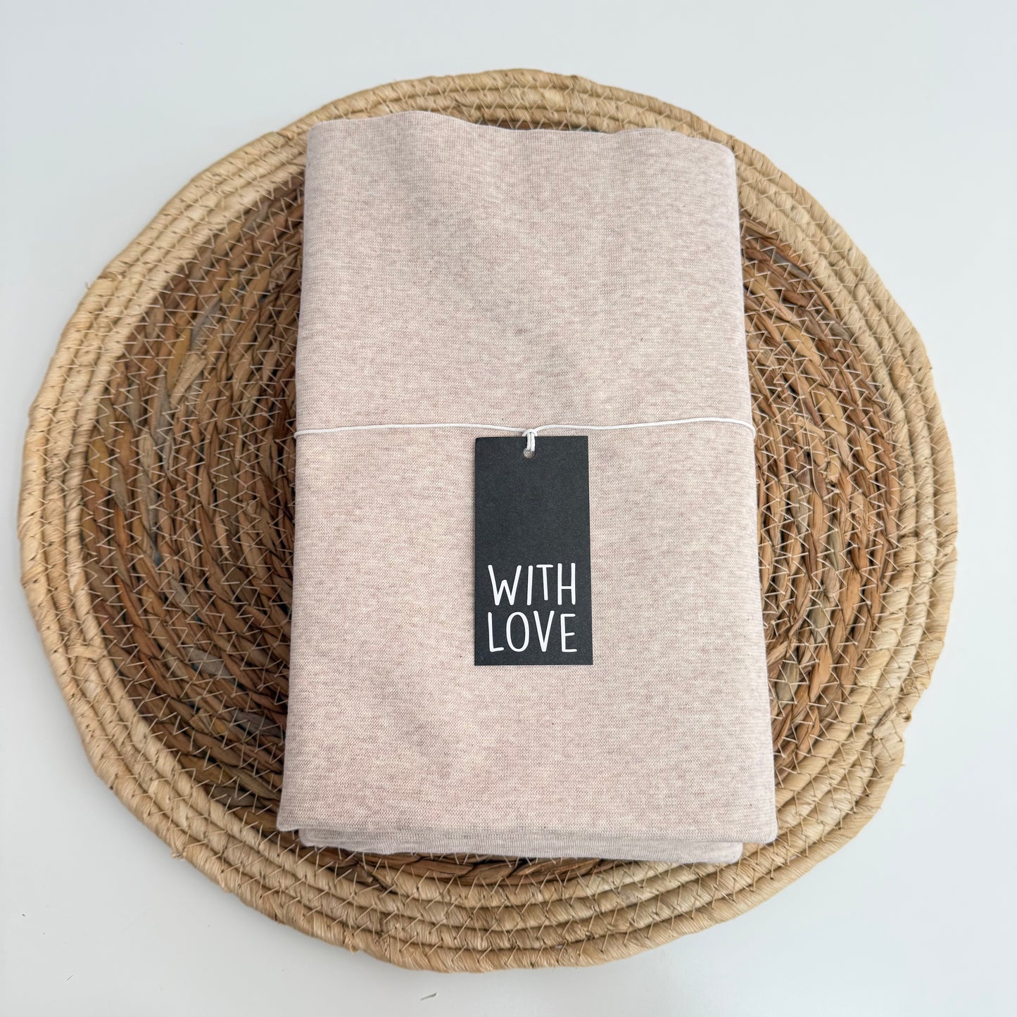 Starter-Paket "French Terry Hellbeige meliert"