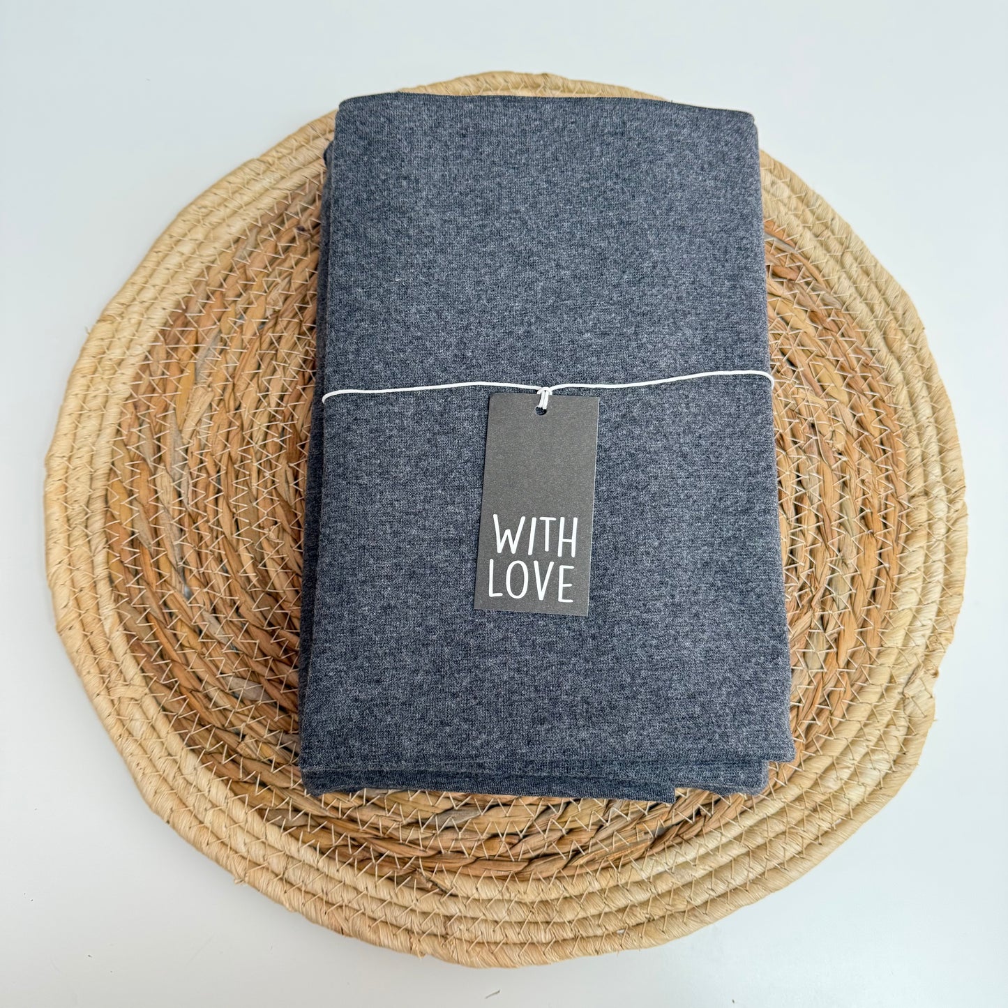 Starter-Paket "French Terry Dunkelgrau meliert"