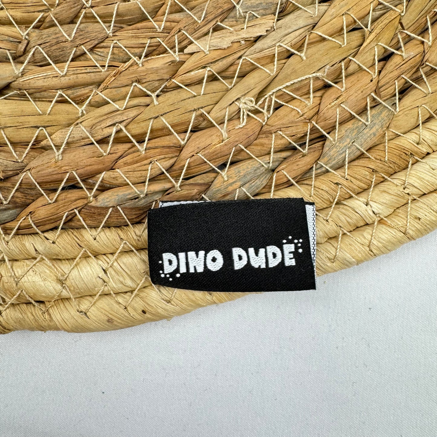 Baumwolllabel "Dinodude"