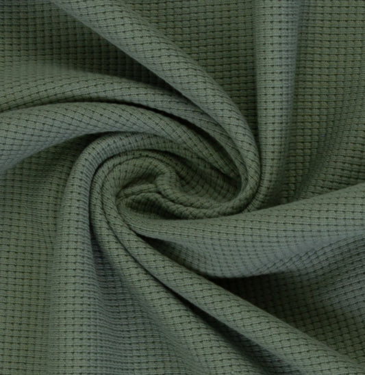 Waffelstrick "Altmint“