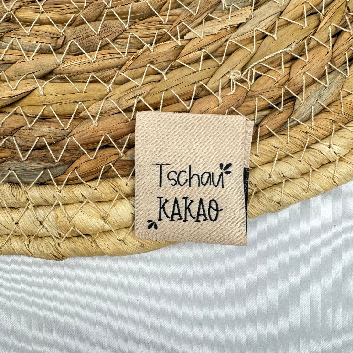 Baumwolllabel "Tschau Kakao"