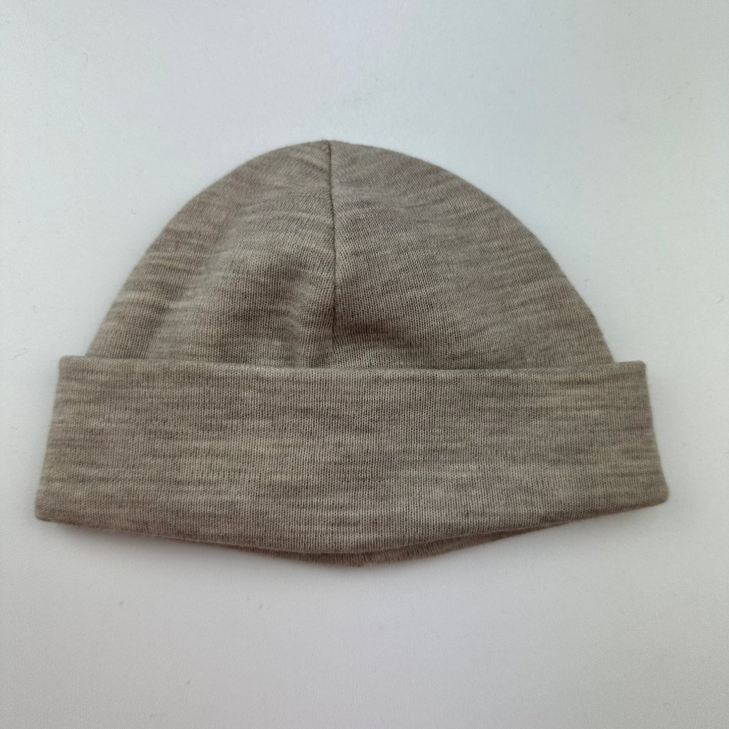 Hipster beanie "Merino Beige" KU 39cm