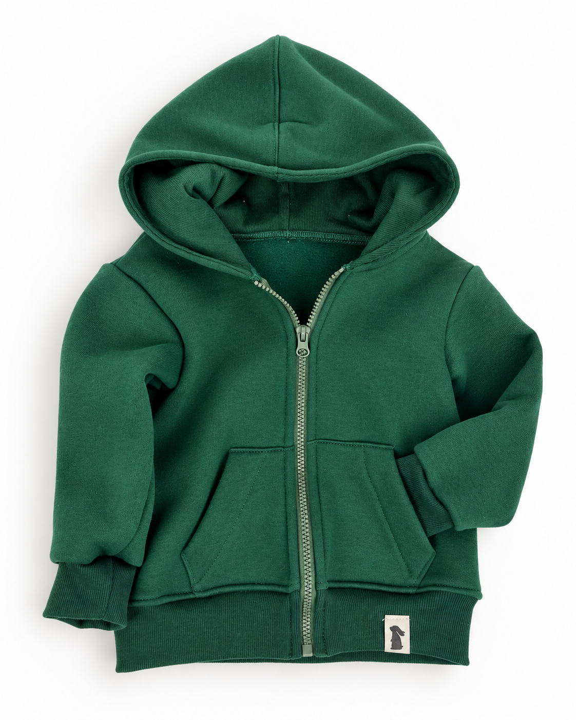Sweatjacke Heavy Sweat Tannengrün | Fix&Fertig